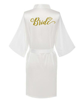 Seksowna bordowa szata panna młoda kimono satynowy szlafrok damski szlafrok suknia ślubna siostra matka panny młodej groom druhna szaty 2